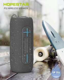 Портативная акустика Hopestar P32, 20 Вт, синий
