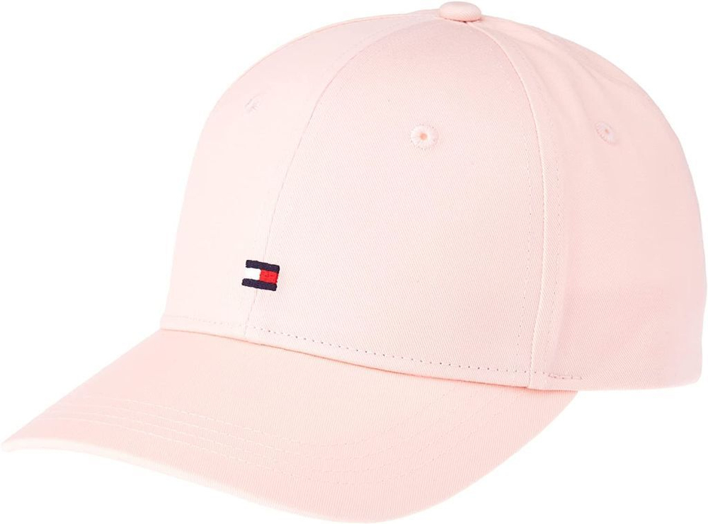 Теннисная кепка Tommy Hilfiger Essential Flag Cap Women - pink dust