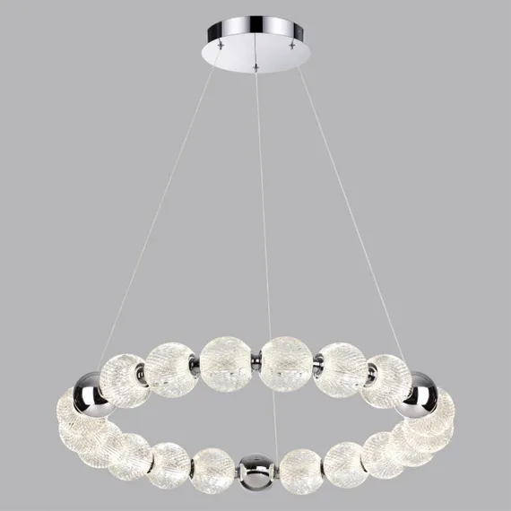 5007/60L L-VISION ODL24 587 хром/металл/акрил Люстра LED 60W 4000K 4987лм CRYSTAL