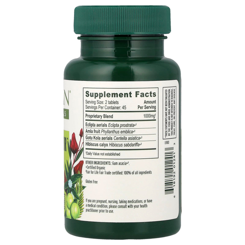 Banyan Botanicals, Здоровые волосы, 90 таблеток