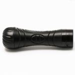 Мастурбатор-вагина в колбе с вибрацией (Цвет: телесный с черным)