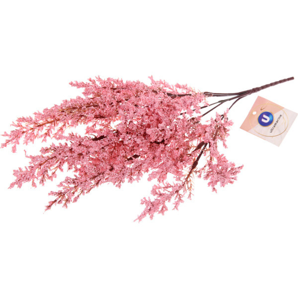 Цветы искусственные «Прованс» 37см цвет розовый