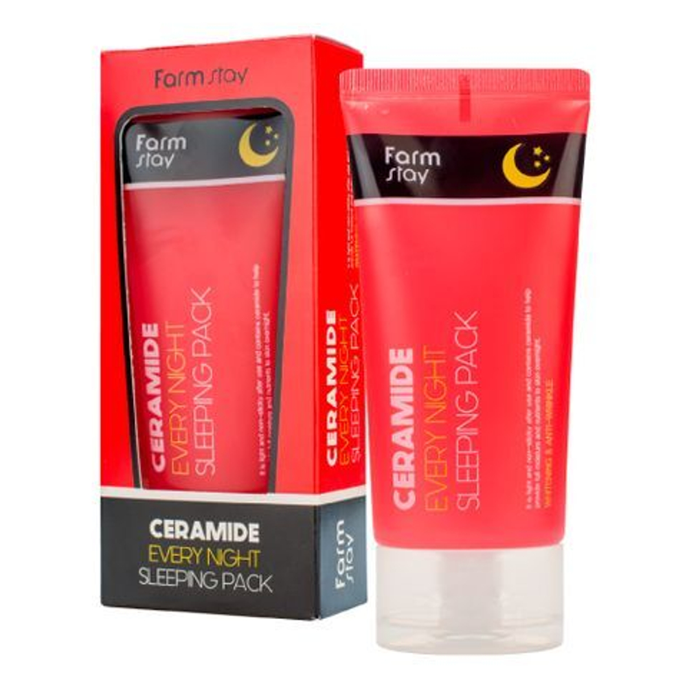 Ночная маска с керамидами FarmStay Ceramide Every Night Sleeping Pack (120мл)