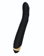 Вибратор-ротатор WANAME Tornado - 25 см. (Цвет: черный)