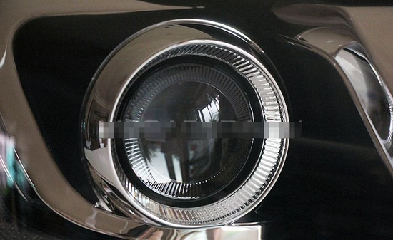 Передние фары Форд Фокус 3 2012-2014 V10 type [КОМПЛЕКТ Л+П; ходовые огни; биксеноновая линза; электрокорректор]