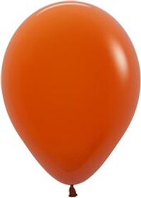 Шар 5" Оранжевый закат, Пастель / Sunset orange (062) Sp