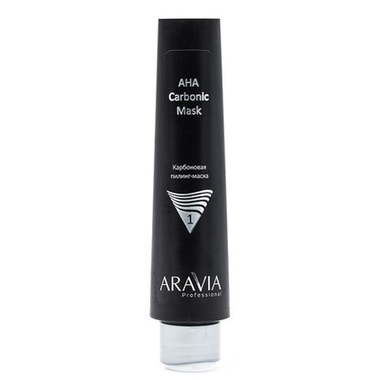 Карбоновая пилинг-маска Aravia Professional AHA Carbonic Mask 100мл