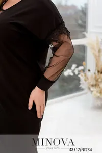 Платье 234-Черный Minova