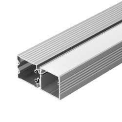 Профиль с экраном ALU-BASE-PW35S-2000 ANOD+FROST AG (Arlight, Металл) 021947