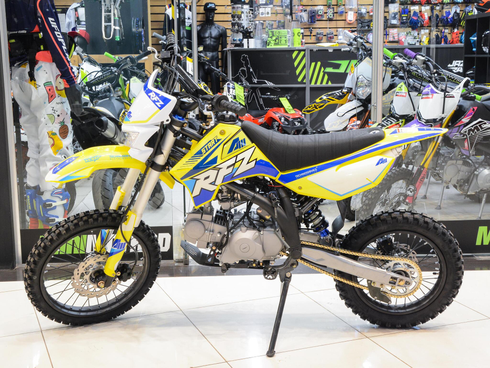 Питбайк Apollo RFZ START 125LE 17/14 Желтый