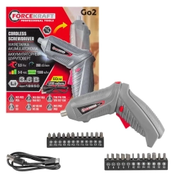 Шуруповерт (отвертка) аккумуляторный FORCEKRAFT Go 2