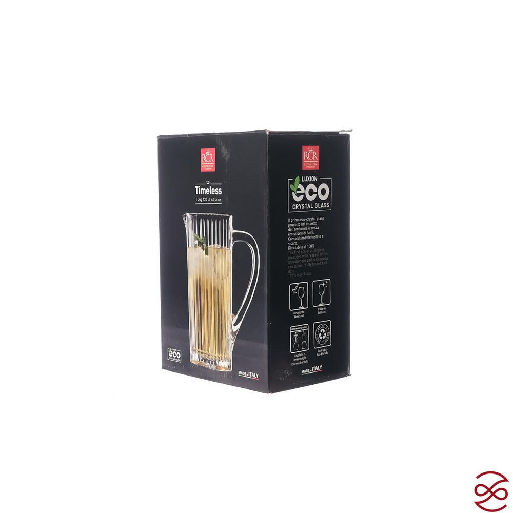 Кувшин AS Crystal Timeless золотая полоса 1,2 л.