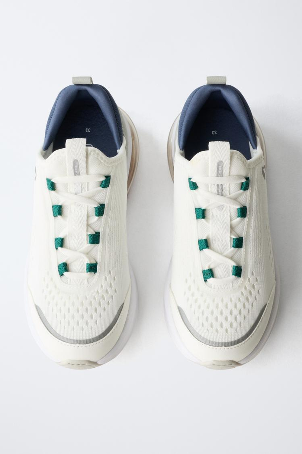 ZARA СПОРТИВНЫЕ КРОССОВКИ, БЕЛЫЙ