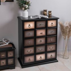 Тумба Пандора 3 Орех Оберджин Шоколад