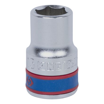 Цена на KING TONY (433513M) Головка торцевая стандартная шестигранная 1/2", 13 мм