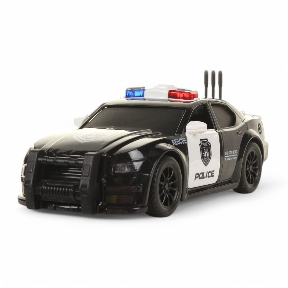 Полицейская машина ин. со светом и звуком, коробка 661-016D