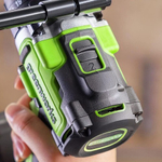 Дрель-шуруповерт аккумуляторная GREENWORKS GD24DD140 ударная, 24V, АКБ 4Ач и ЗУ 3707607CUB