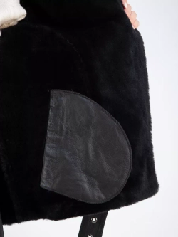 Дубленка авиатор натуральная зимняя