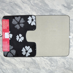 Коврик MAXIMUS 2шт 60*100/50*60см, 2513 BLACK