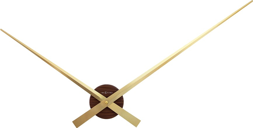 Настенные часы nextime hands, алюминий, чёрные · арт. fabr 3118ZW