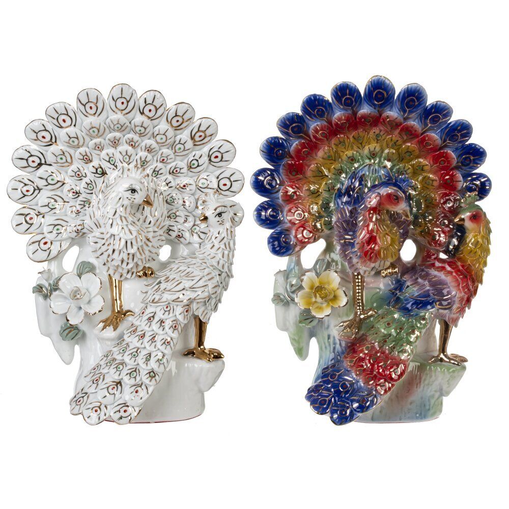 GAEM Фигурка декоративная "Павлины", L16 W10 H25,5 см