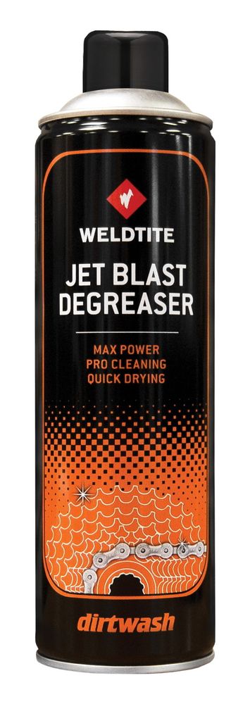 Очиститель для цепи/перекл. DIRTWASH JET BLAST DEGREASER мощный спрей 500мл WELDTITE (Англия)