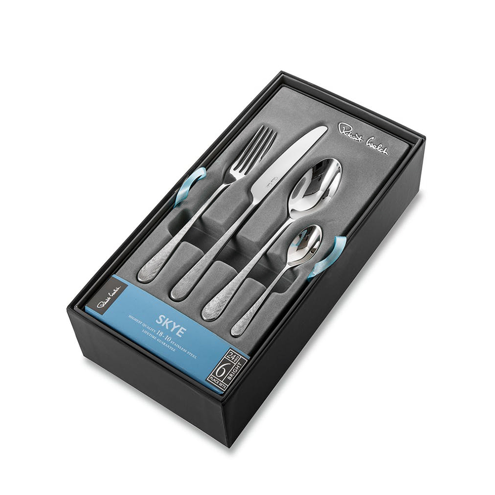 Набор столовых приборов на 6 персон 24 предмета Robert Welch Skye Bright