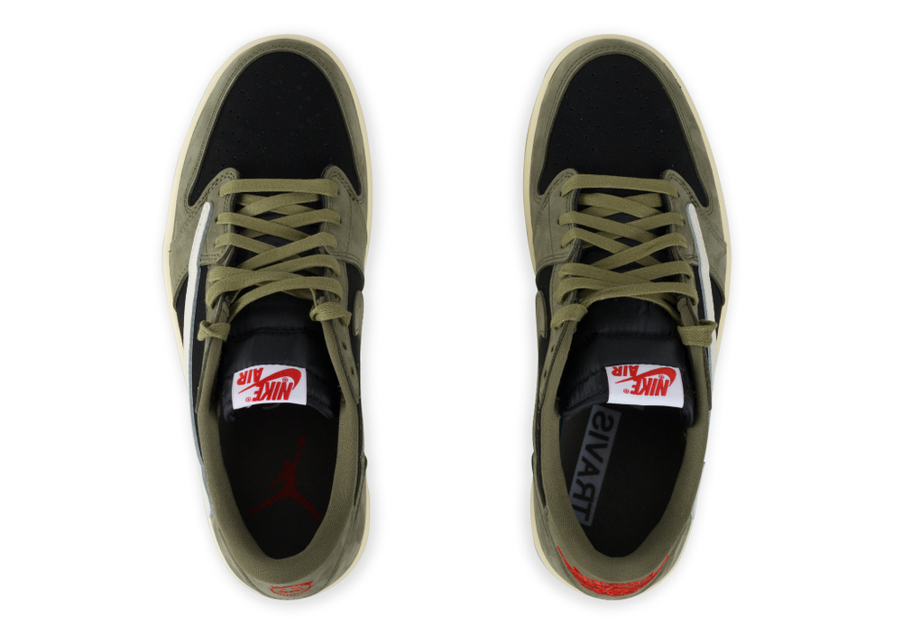 Air Jordan 1 Low x Travis Scott "Dark Olive"