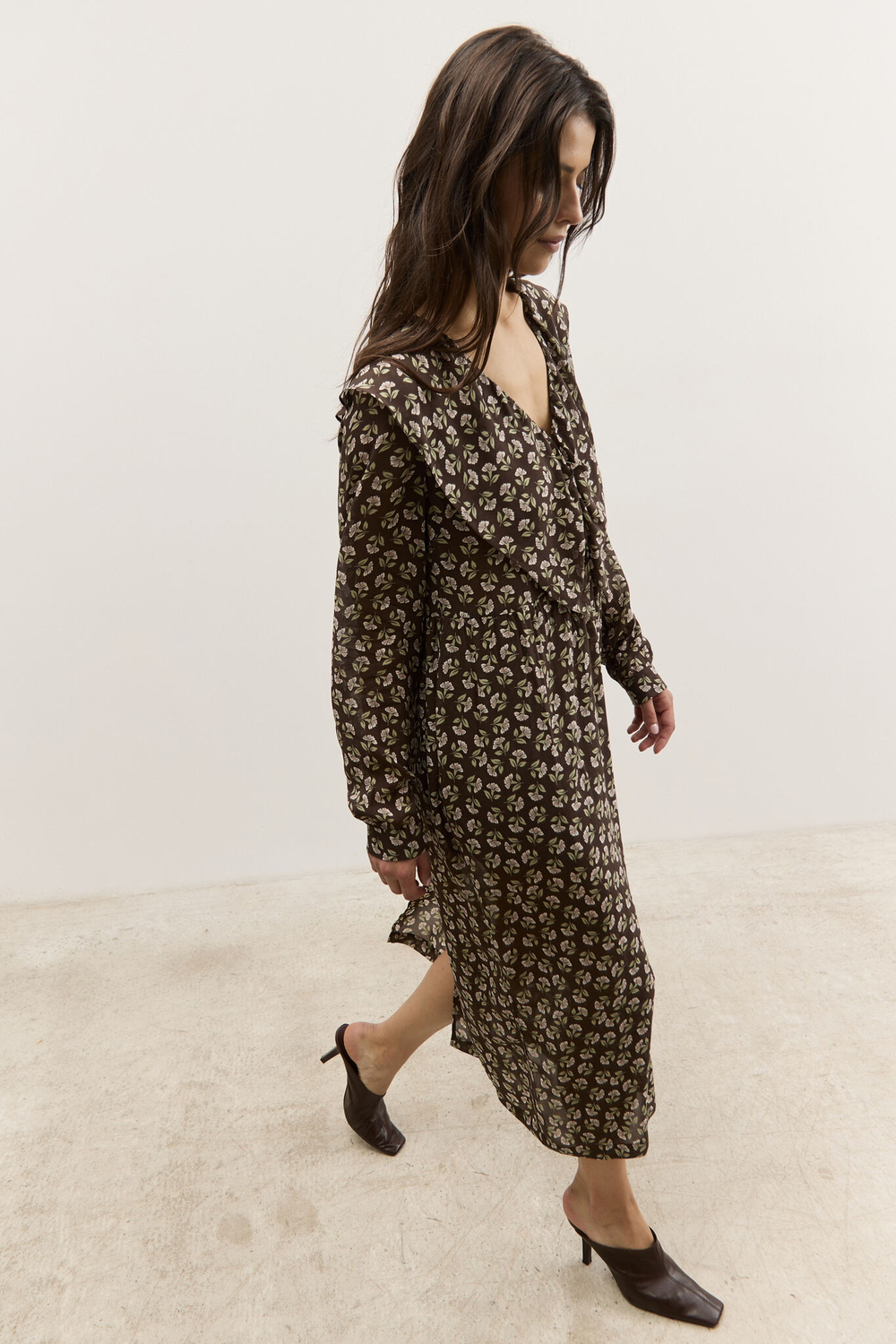 Платье шифоновое