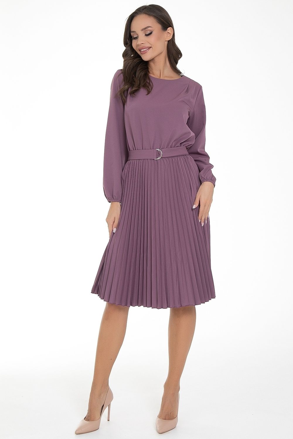 Платье Триумф (гофре,вайолет) Diolche