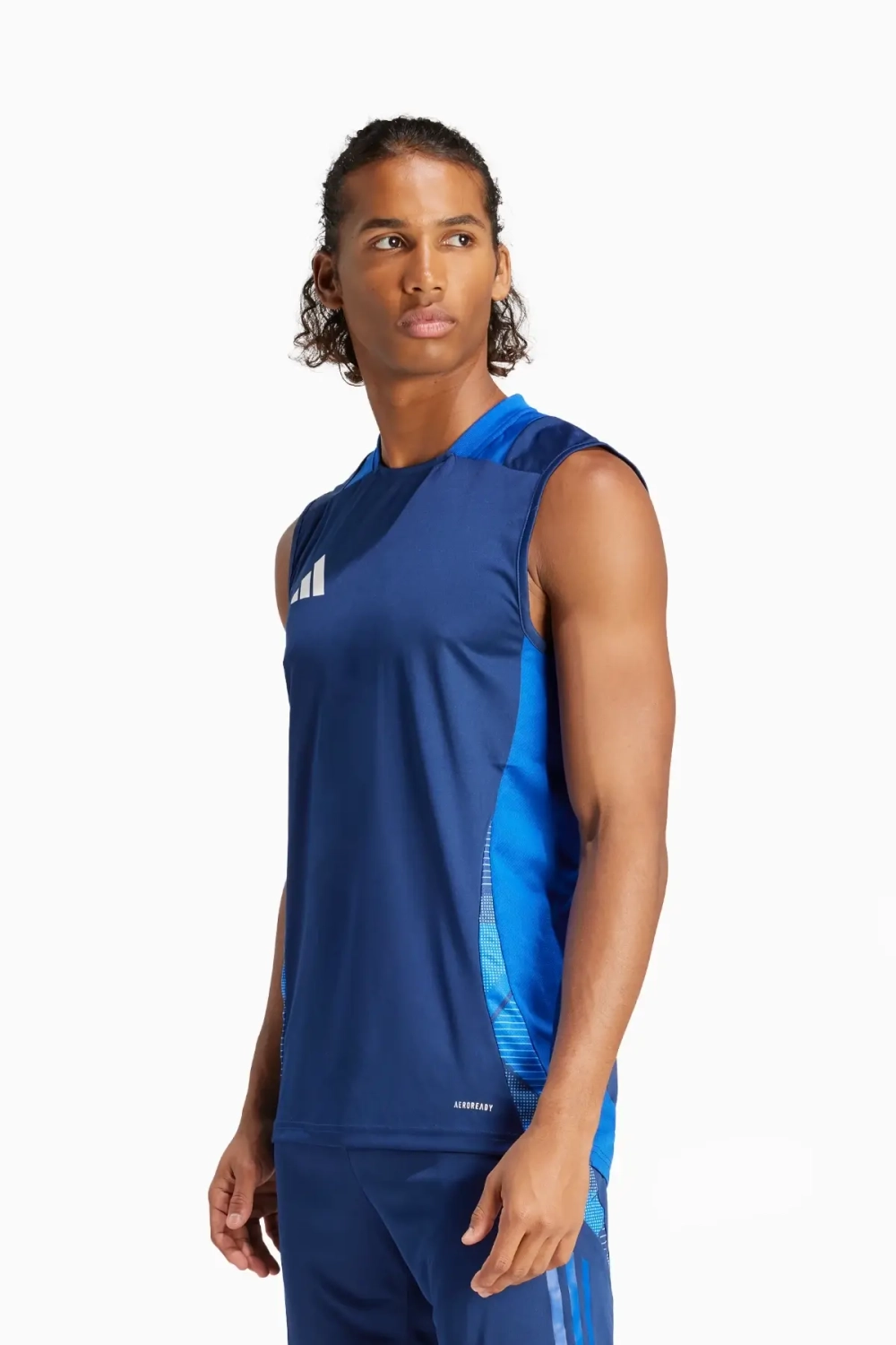 Майка без рукавов adidas Tiro 24 Competition Training - темно-синий