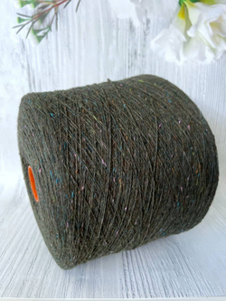 Пряжа меринос кашемировый твид Takamaka