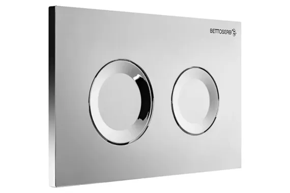 Клавиша смыва BЕTTOSERB COOL хром матовый 41013
