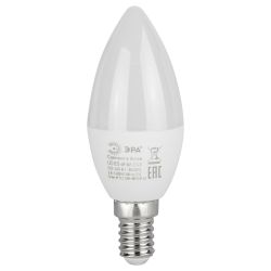 Лампа светодиодная ЭРА RED LINE LED B35-6W-865-E14 R 6Вт свеча холодный дневной свет Е14