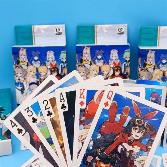 Игральные карты Геншин Импакт, Genshin Impact