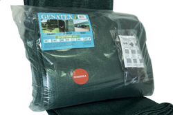 Сетка для затенения  80 грамм  PRIVAL  для теплиц, навесов, заборов, размер 4 х 6 м, затенение 80%, крепеж в комплекте.