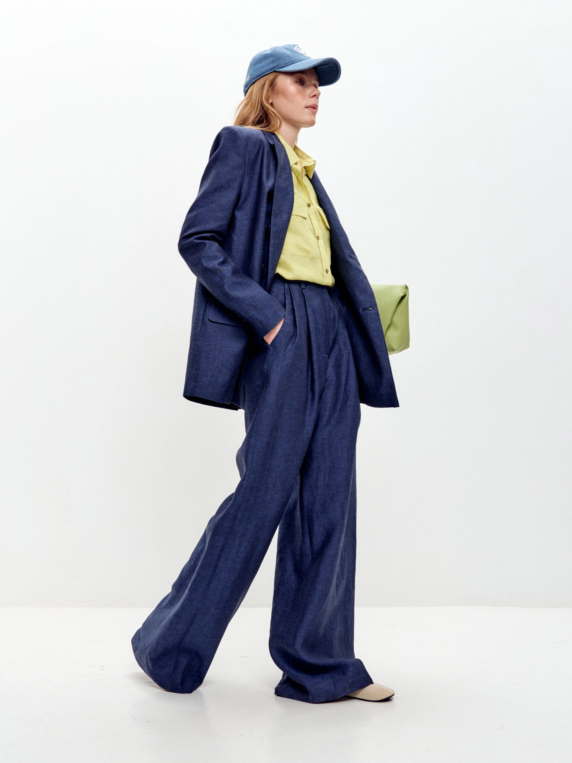 Льняные брюки