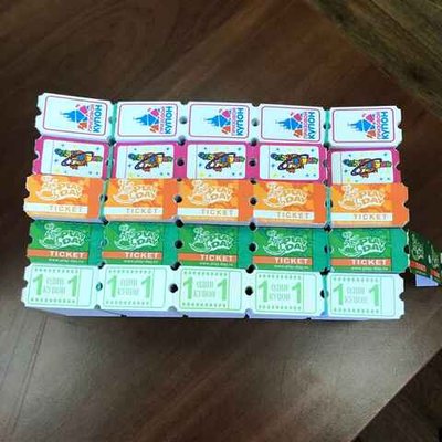Тикеты Билеты для детских игровых автоматов (100 000 шт.)