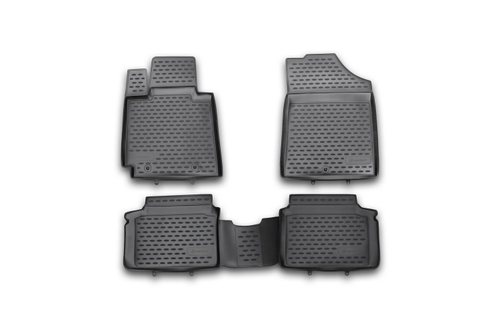 Коврики в салон для HYUNDAI Veloster, 2012- 4 шт. (полиуретан) NLC.20.52.210H