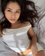 white asymmetric top