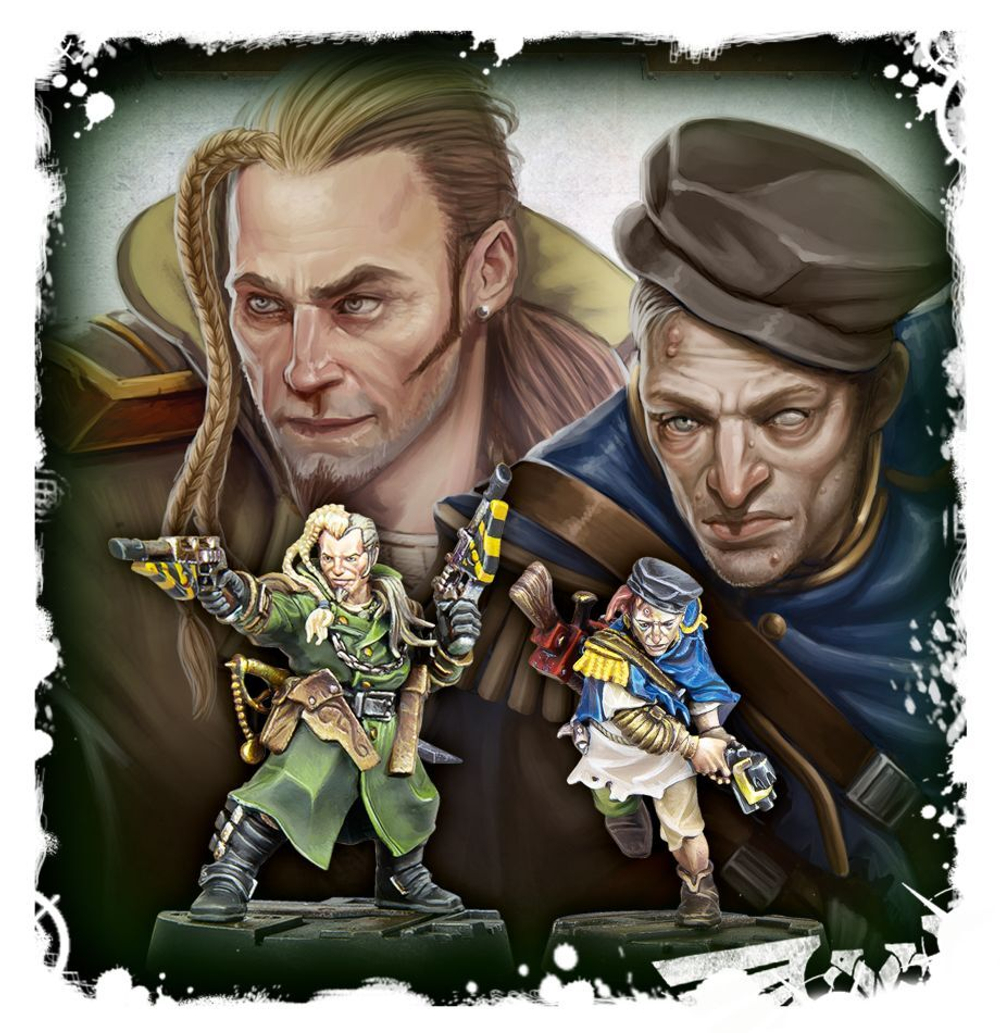 Necromunda: Kal Jericho and Scabs