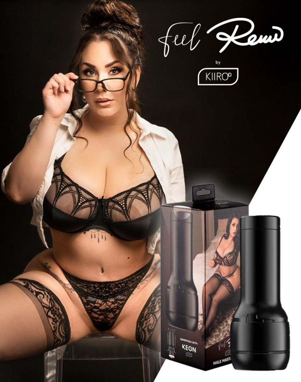 Мастурбатор-вагина Kiiroo Feel Romi Chase, телесный