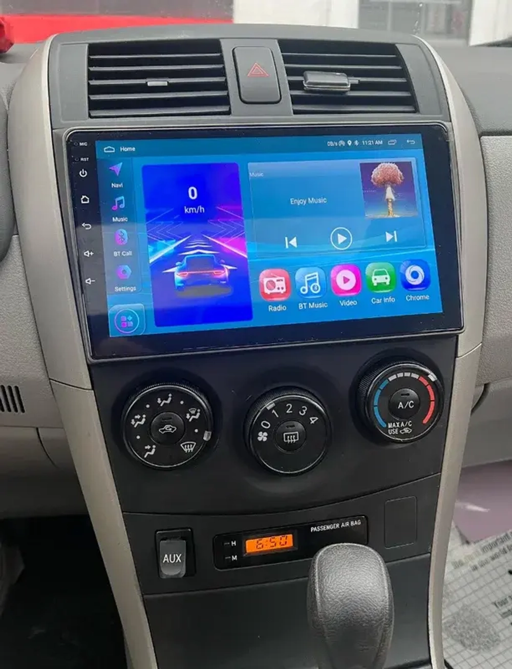 Магнитола для Toyota Corolla 2006-2013 - CanBox 9038 Android 10, 8-ядер, SIM-слот