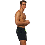 Черные пляжные мужские шорты (Размер: XXL) (Цвет: черный)