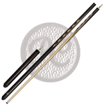 10-1У Кий Классик 17 запильный 2 РС, черный граб/граб