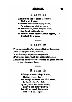 Riddles, Charades, and Conundrums | John Winter Jones