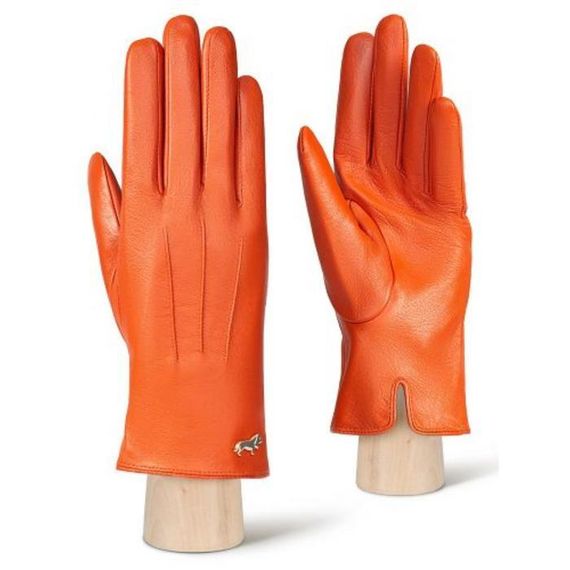 Перчатки женские ш/п LB-4607 цвет оранжевый, размер 7.5