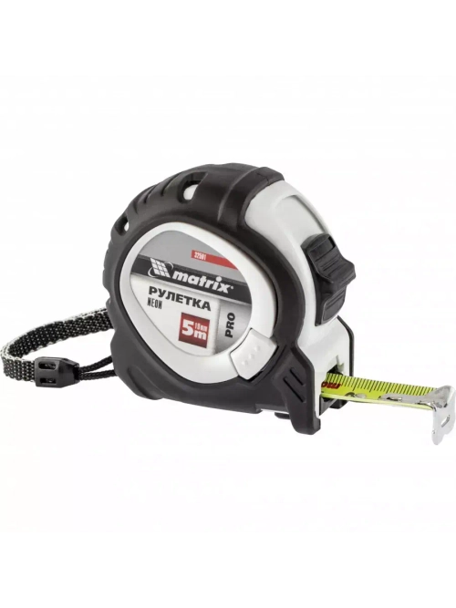 Рулетка Neon,5 м x 19 мм