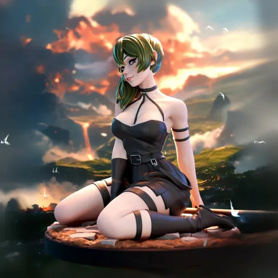 Ubel on the pillow - Sousou no Frieren