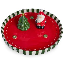 БЛЮДО СЕРВИРОВОЧНОЕ КОЛЛЕКЦИЯ "CHRISTMAS GIFT" 25*25*8,5 СМ